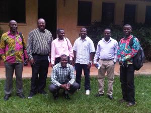 The DRC Farmers Dialogue team in charge of the preparation for the international